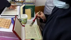 الورشة التدريبية لصيانة المصحف الشريف