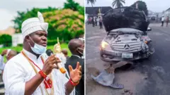 Ọọniriṣa ati awoku ọkọ ti arakunrin to kọlu aafin rẹ lo