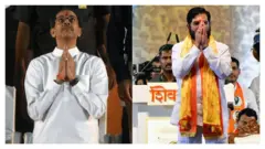 उद्धव ठाकरे और एकनाथ शिंदे