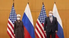 ABD Dışişleri Bakan Yardımcısı Wendy Sherman ve Rusya Dışişleri Bakan Yardımcısı Sergey Ryabkov