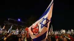 Benjamin Netanyahu protest