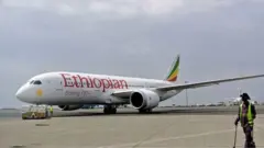 Kompanyi y'indege ya Ethiopian Airlines yasabye imbabazi Harun Hassan, imwemere umwanya mu cyiciro gihenze cyane ('business class'), ariko imusaba gusiba ibyo yanditse ku mbuga nkoranyambaga