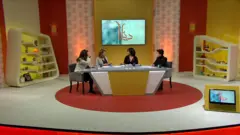 صورة من حلقة "دنيانا" عن الفساد والاحتجاجات