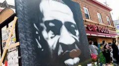 george floyd grafitti