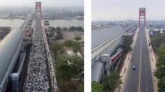Salat Idul Adha di Palembang.
