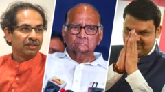 ठाकरे, पवार और फडणवीस