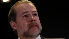 O ministro do STF Dias Toffoli de perfil