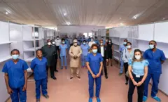 Lekwa ndị ọrụ nọ na-ebuso coronavirus agha na Naịjirịa