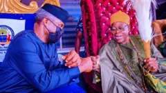 Osinbajo ati Olubadan
