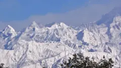 Mountains in the Uttarakhand state