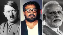 पंतप्रधान नरेंद्र मोदी, हिटलर, अनुराग कश्यप