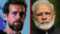 ਜੈਕ ਡੌਰਸੀ ਅਤੇ ਮੋਦੀ