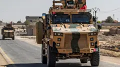 Turkish military vehicles