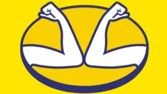 Logo de Mercado Libre con dos codos que se tocan