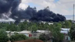 أدخنة متصاعدة
