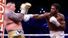 Andy Ruiz y Anthony Joshua