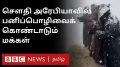 செளதி பனிப்பொழிவு