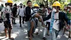 ဆန္ဒပြပြည်သူတွေကို ထိထိရောက်ရောက် အကာအကွယ်မပေးခဲ့နိုင်