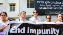 ළමා අපයෝජකයාට එරෙහිව උද්ඝෝෂණ