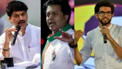 ధనంజయ్ ముండే, అమిత్ దేశ్‌ముఖ్, ఆదిత్య ఠాక్రే