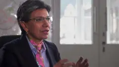 Claudia López, alcaldesa de Bogotá.