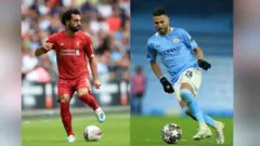 رياض محرز ومحمد صلاح