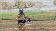 Drone from Italian financial police video