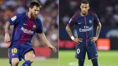 Messi et Neymar