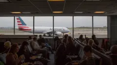 American Airlines uçağı