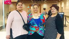 Three women told too big for business class seats