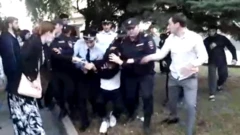 Махачкала, задержание на акции против мобилизации