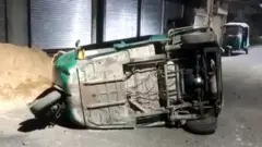 વડોદરામાં હિંસા દરમિયાન વાહનોને નુક્સાન