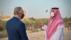 بن سلمان و کاظمی