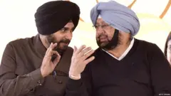 CAPATIN AMRINDER, NAVJOT SIDHU