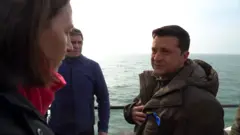 Зеленський на Азовському морі