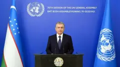 Президент Шавкат Мирзиёевнинг БМТ Бош Ассамблеяси 76 сессиясидаги чиқиши