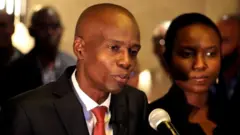 Jovenel Moïse n'umugore we Martine Moïse