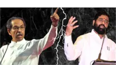 एकनाथ शिंदे और उद्धव ठाकरे