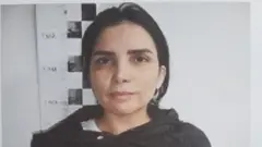 Foto del prontuario de Aída Merlano