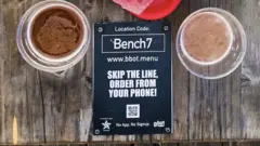 掃描QR碼就能點餐和付款（Credit: DUKE』S）