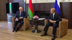 Путин и Лукашенко
