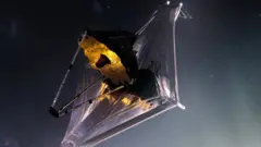Ilustração do Telescópio James Webb