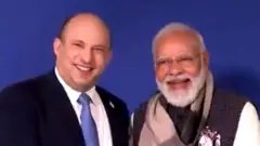 మోదీతో ఇజ్రాయెల్ ప్రధాని నెఫ్టాలీ బెనెట్
