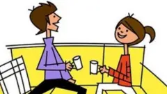 কার্টুনে যুগল জীবন