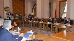 دبلوماسيون من مصر وتركيا