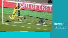 هدف تاريخي للتشيك من منتصف الملعب في مرمى اسكتلندا