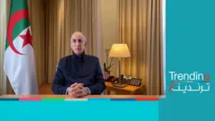 بعد غياب نحو شهرين رئيس الجزائر يظهر على تويتر