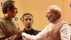 મોદી અને ઠાકરે