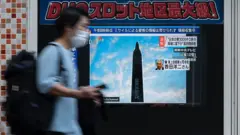 japan severna koreja raketa