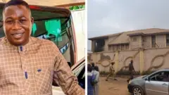 Sunday Igboho and e house wey burn